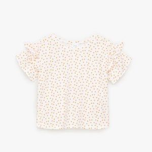 Zara kids girls polka dot tee